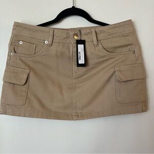 Cargo Mini Skirt NWT
